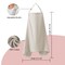 Muslin Nursing Cover for Breastfeeding, Breathable 100% Cotton Privacy Nursing Covers with Rigid Hoop for Mother Nursing Apron, Soft Arch Neckline Nursing Apron (Summer Wheat)